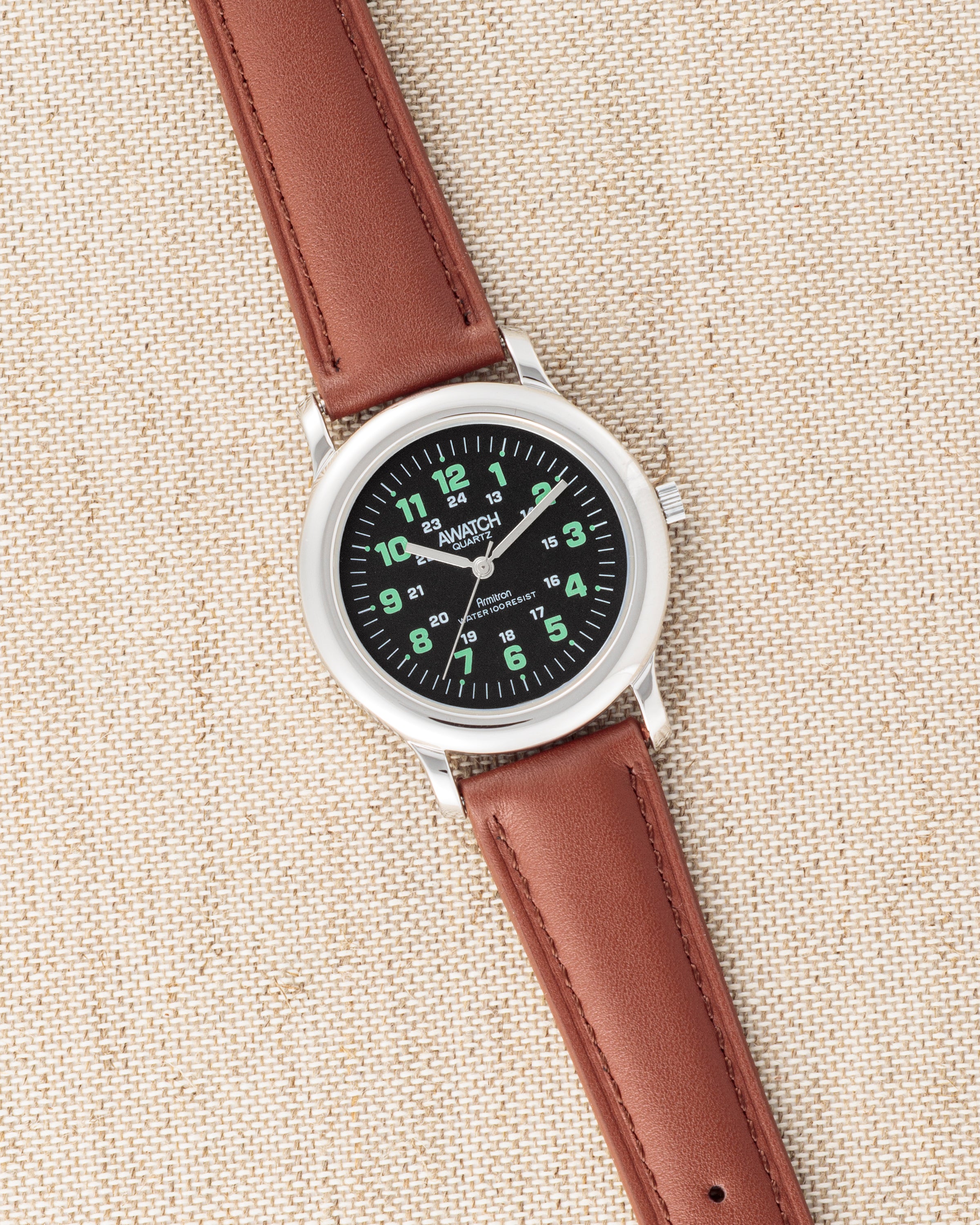 Vintage2431™ | Black/Green/Brown-Women-Armitron