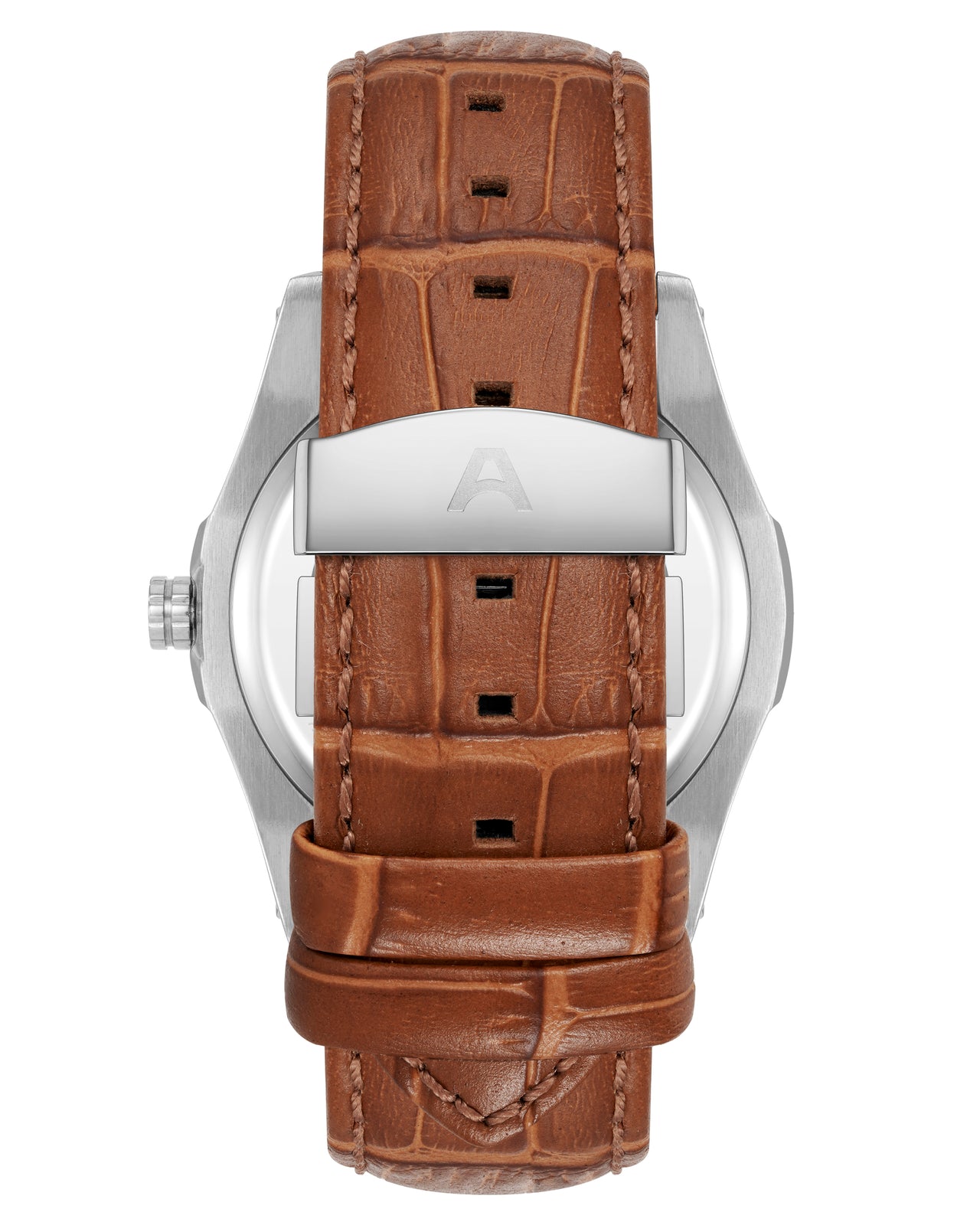 Skeleton™ | 42mm, Tan/Silver-Men-Armitron