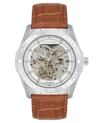 Thumbnail for Skeleton™ | 42mm, Tan/Silver-Men-Armitron