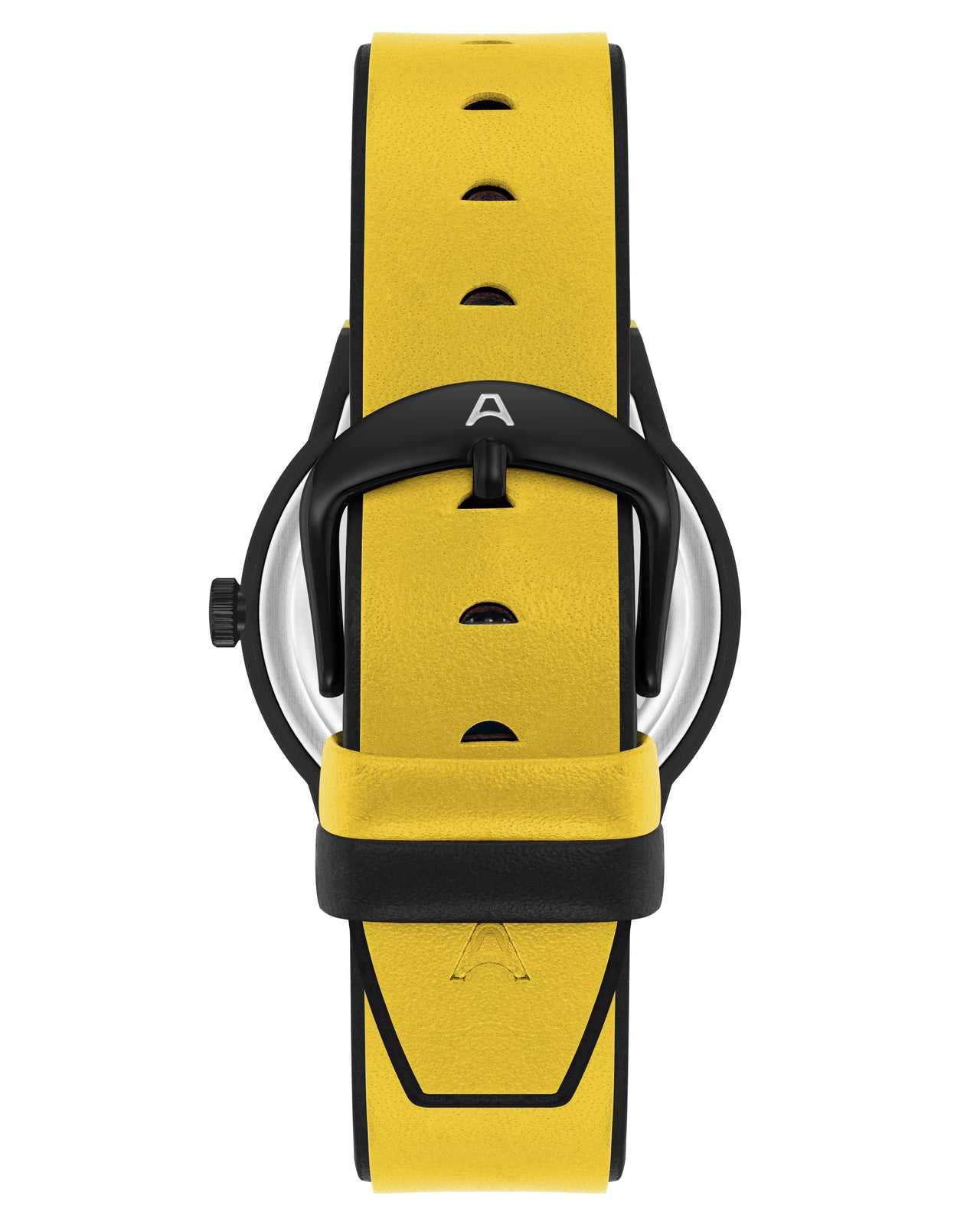 A-Watchâ„¢ | 35.5mm, Yellow with Black-Men-Armitron