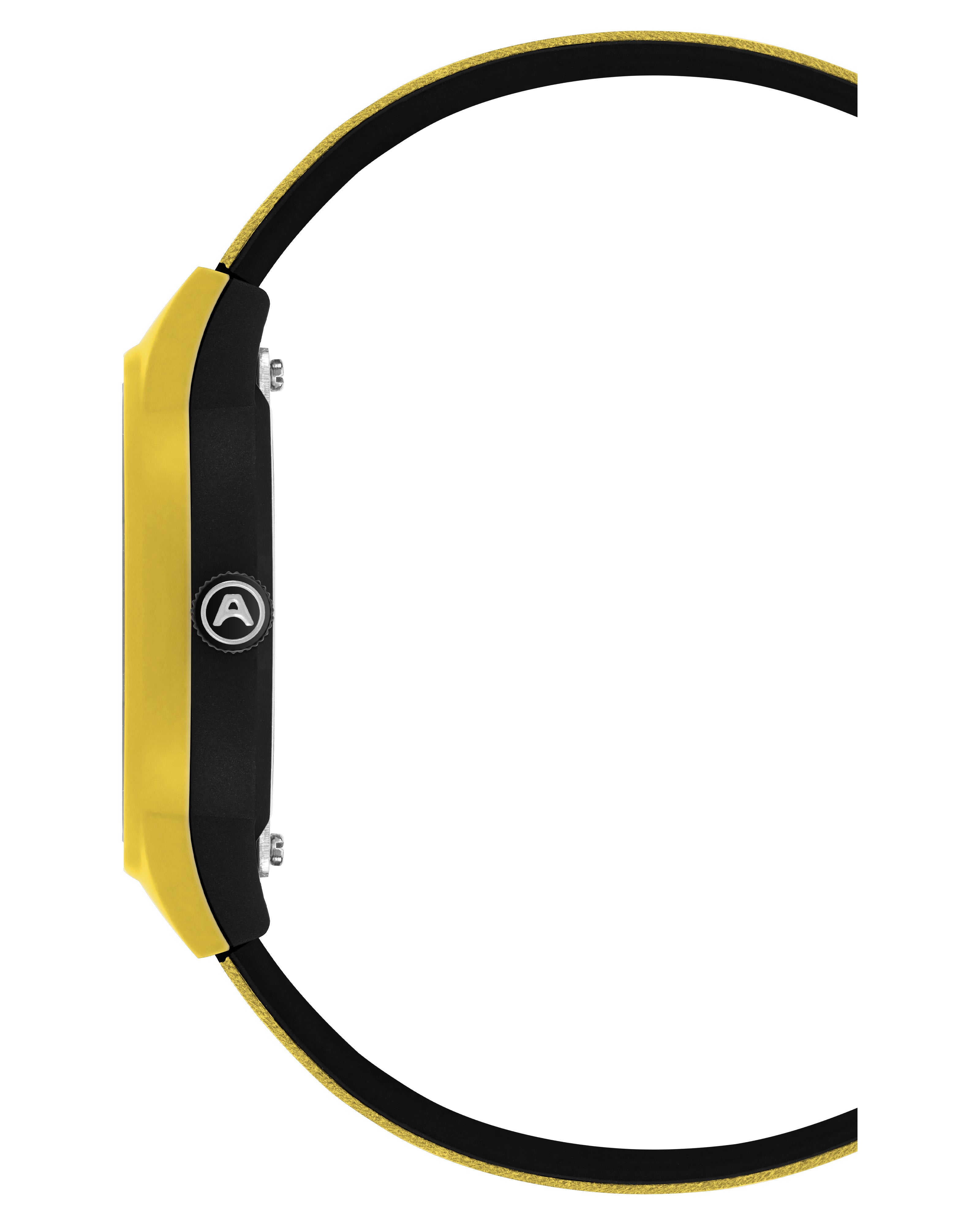 A-Watchâ„¢ | 35.5mm, Yellow with Black-Men-Armitron