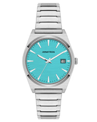 Thumbnail for 1975™ | 34.5mm, Aqua/Silver-Women-Armitron