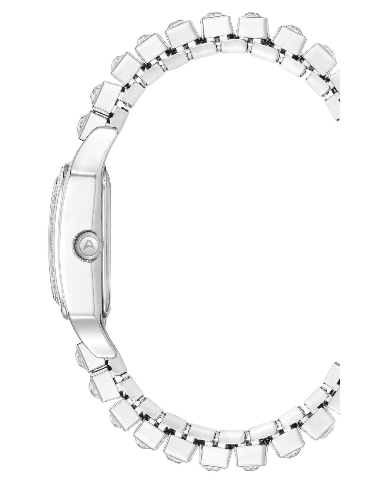 Roxy™ | 18.4mm, Silver/Crystals-Women-Armitron