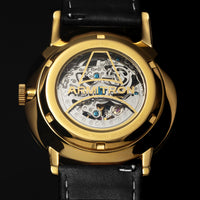 Thumbnail for Blueprintâ„¢ | 42mm, Black/Gold/Leather