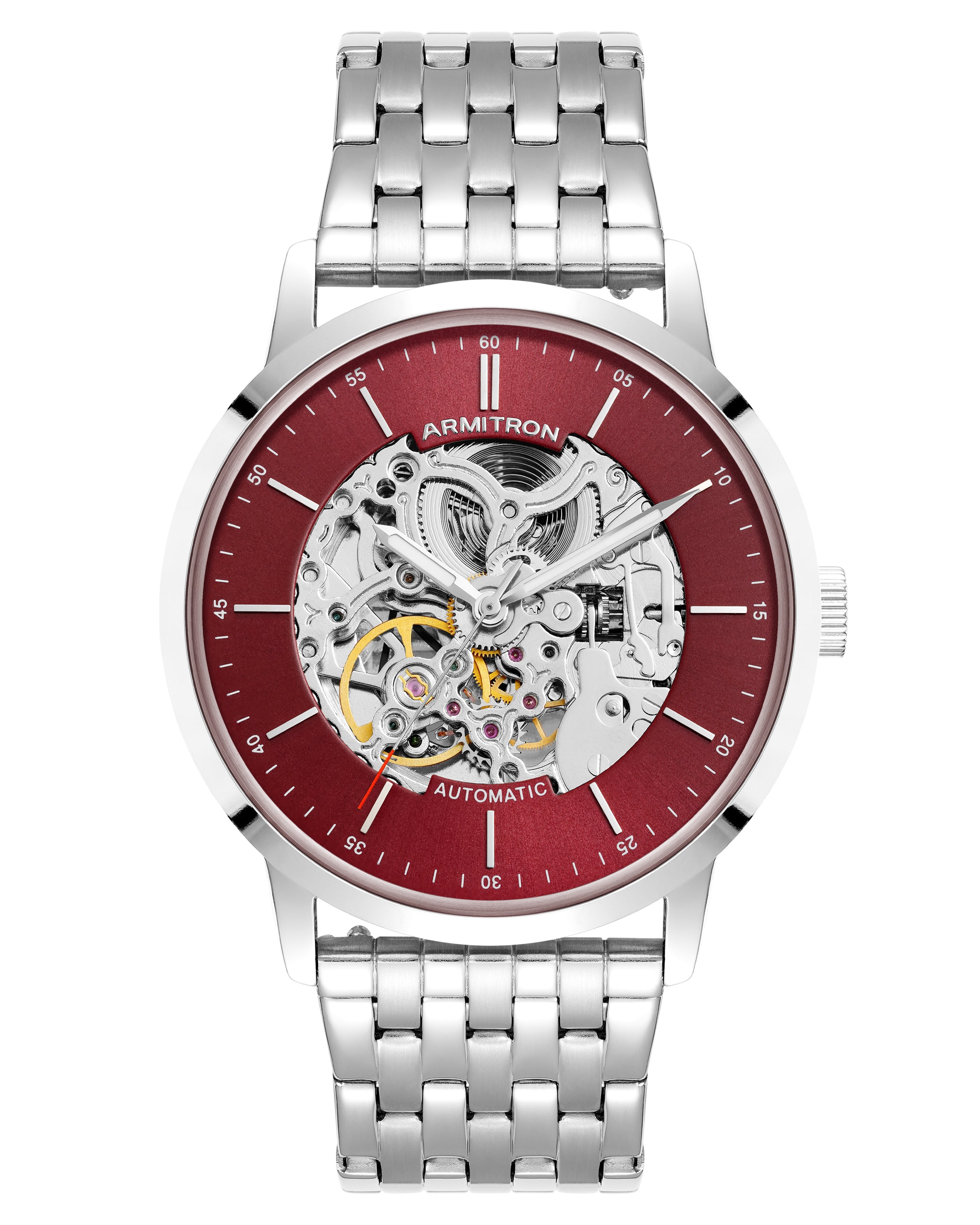 Blueprintâ„¢ | 42mm, Burgundy/Silver