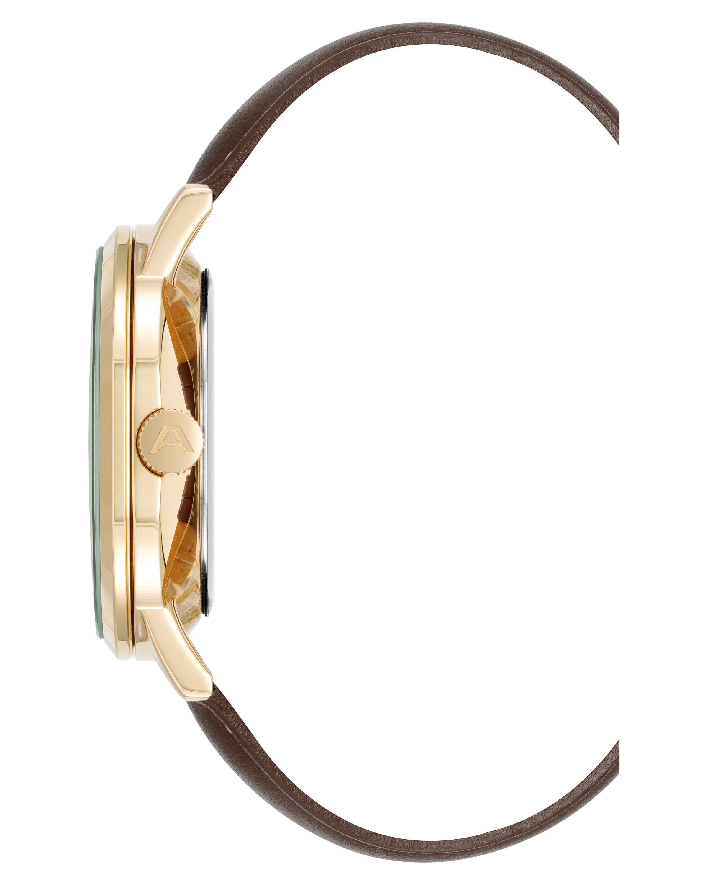 Hudsonâ„¢ | 42mm, Brown Leather