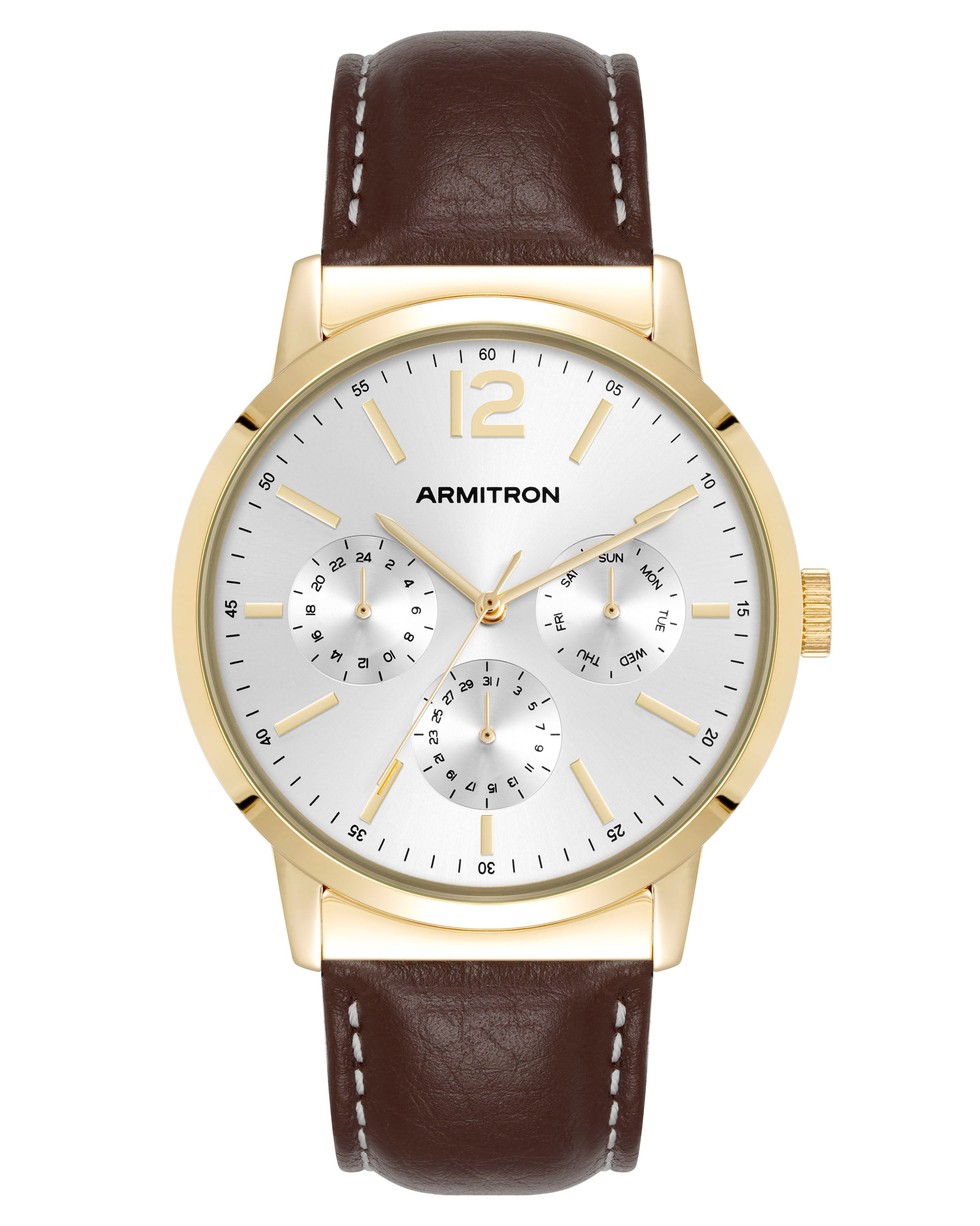 Hudsonâ„¢ | 42mm, Brown Leather