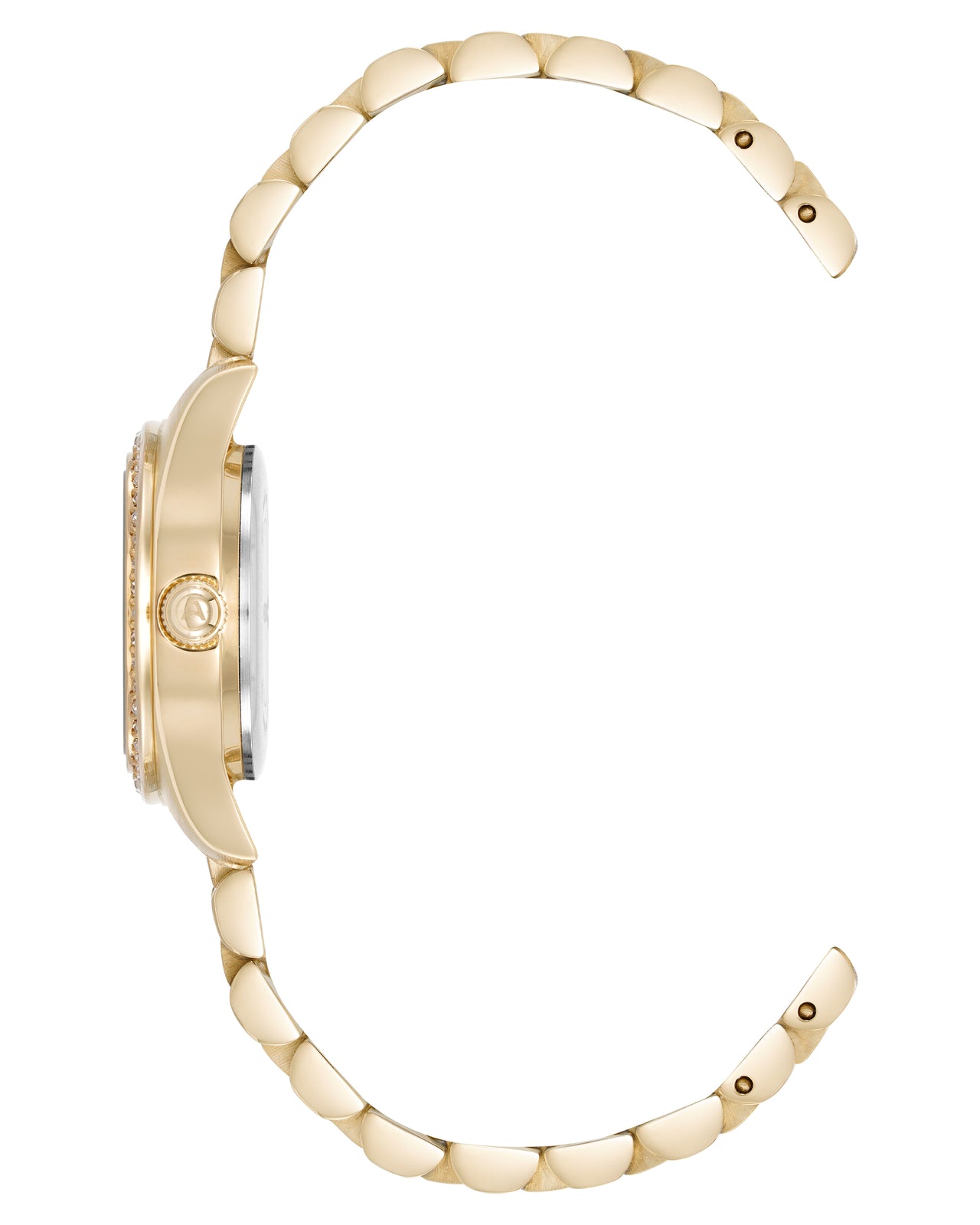 Miles & Minnie Stone Dial | Tan & Gold