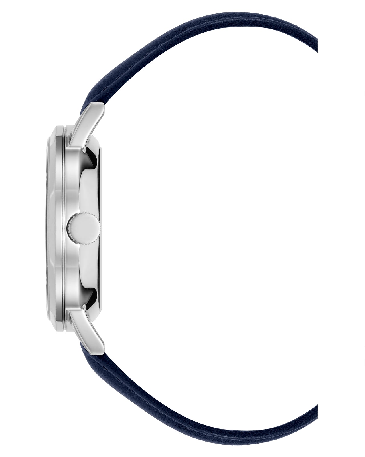 Miles™ | 42mm, Navy/Leather