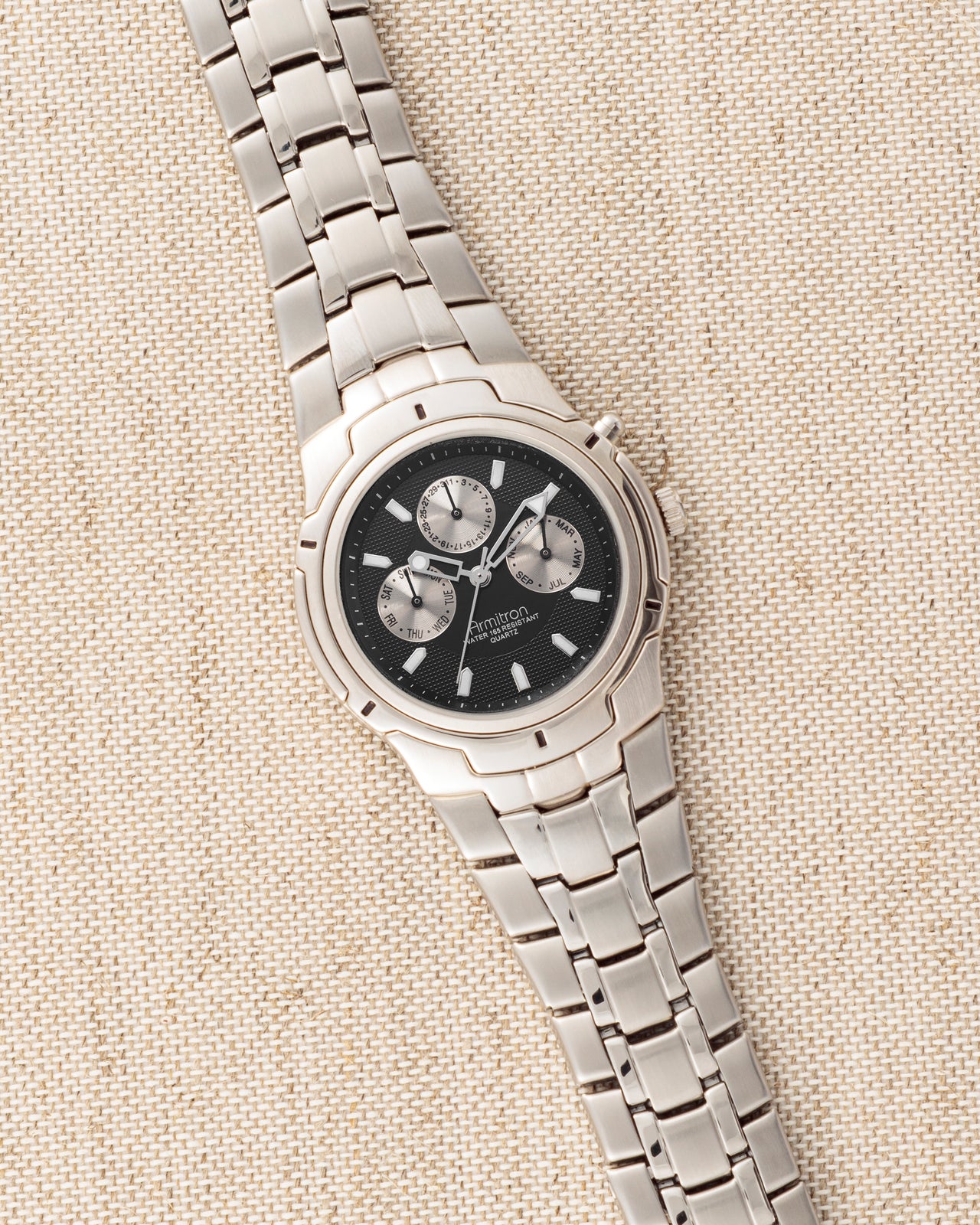 Vintage1841™ Silver/Black Armitron Vintage Watches