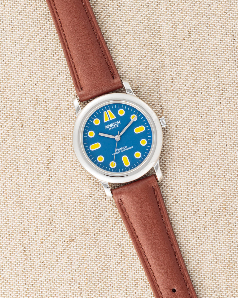 『HAMI 10K WATCH』 Vintage2439™ | Blue/Yellow/Brown | Armitron Vintage Watches
