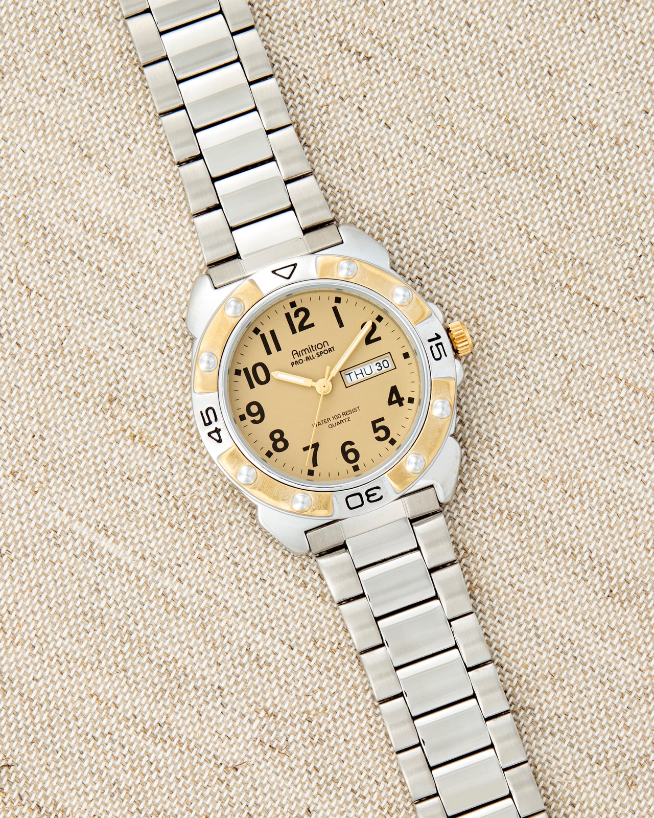 Vintage2987™ | Two-Tone Stainless Steel-Men-Armitron