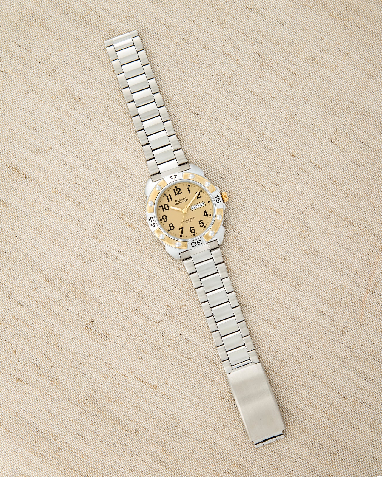 Vintage2987™ | Two-Tone Stainless Steel-Men-Armitron