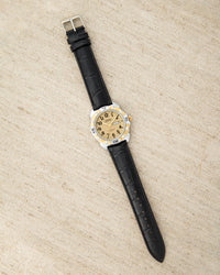 Thumbnail for Vintage2985™ | Two-Tone Black Leather-Men-Armitron