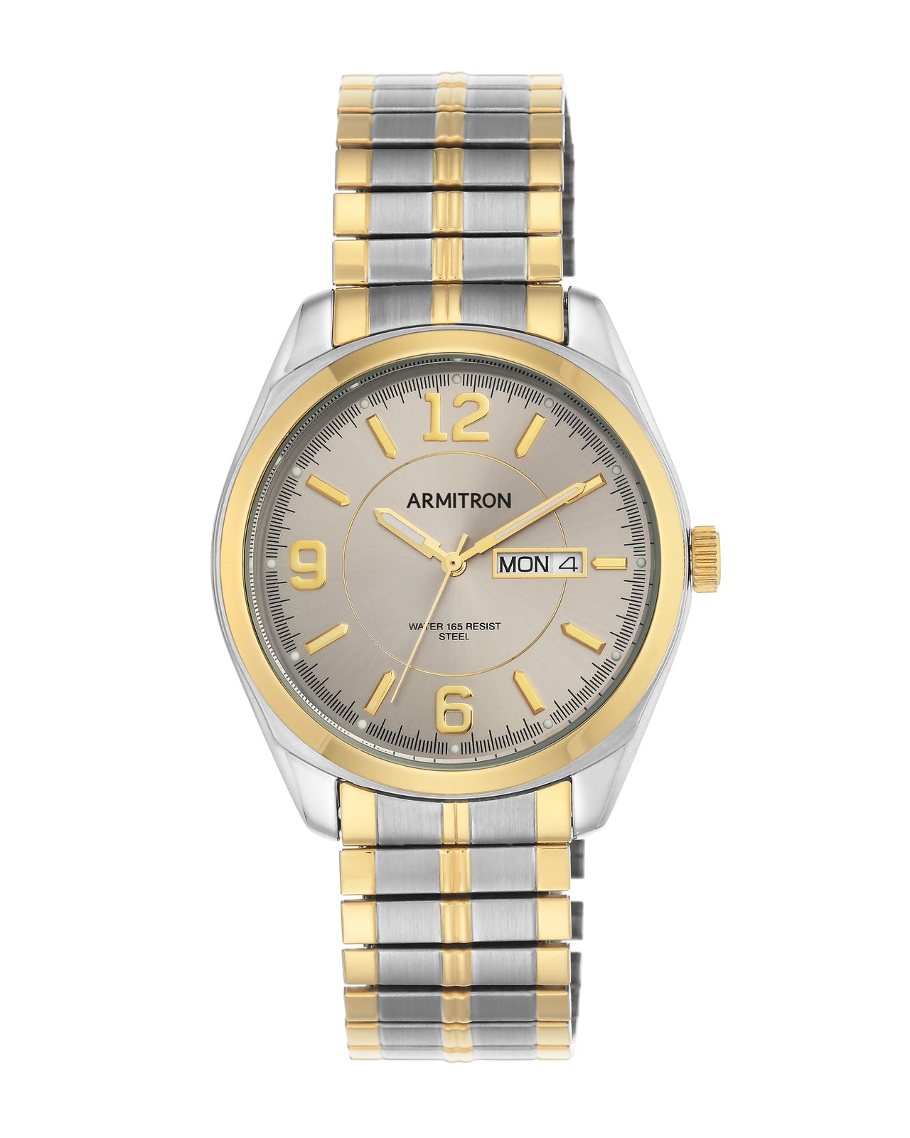 Armitron Men's Day/Date Expansion Band Watch 20/4591GYTT-Armitron