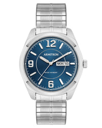 Thumbnail for Armitron Men's Day/Date Expansion Band Watch 20/4591NVSV-Armitron