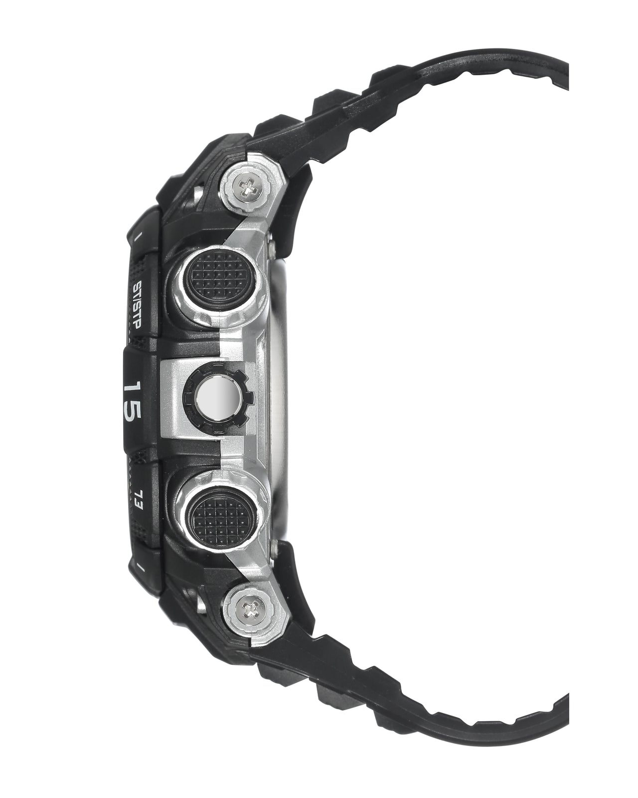 Armitron Sport Men's Analog-Digital Chronograph Resin Strap Watch 20/5270BLK-Armitron