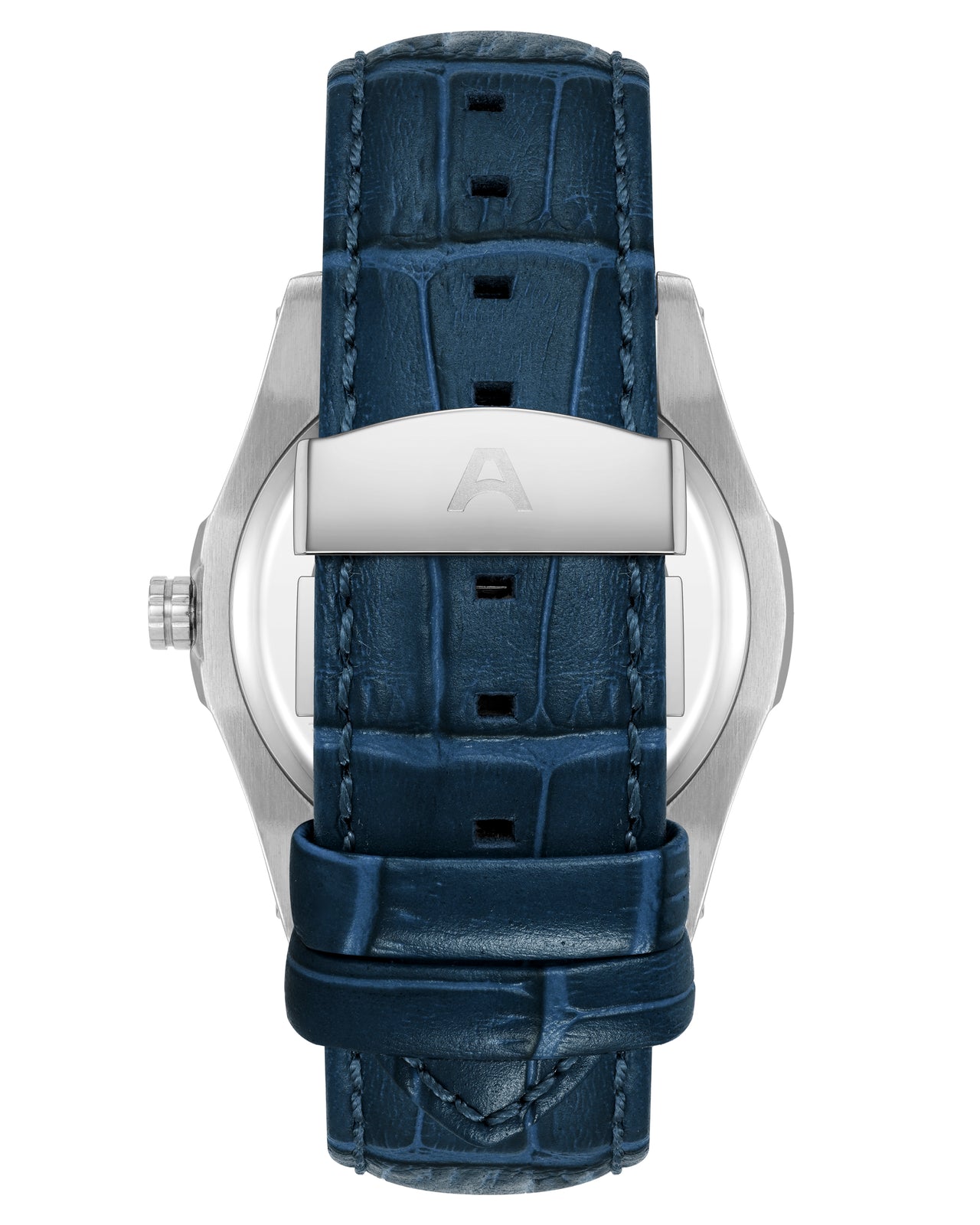 Skeleton™ | 42mm, Navy/Silver-Men-Armitron