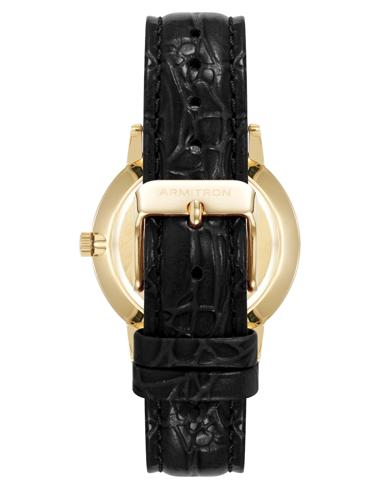 Eugen™ | 42mm, Black Leather-Men-Armitron