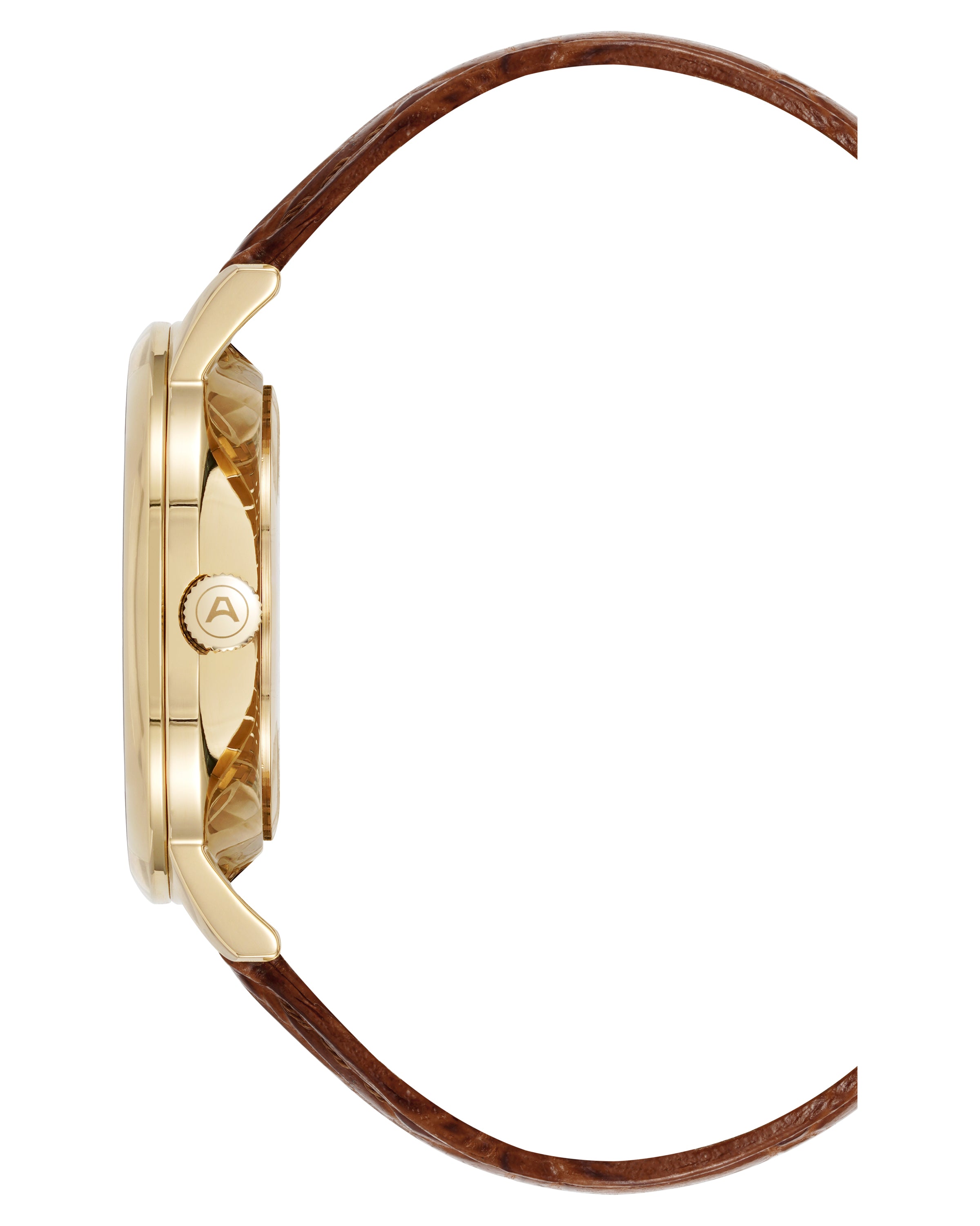 Eugen™ | 42mm, Brown Leather-Men-Armitron