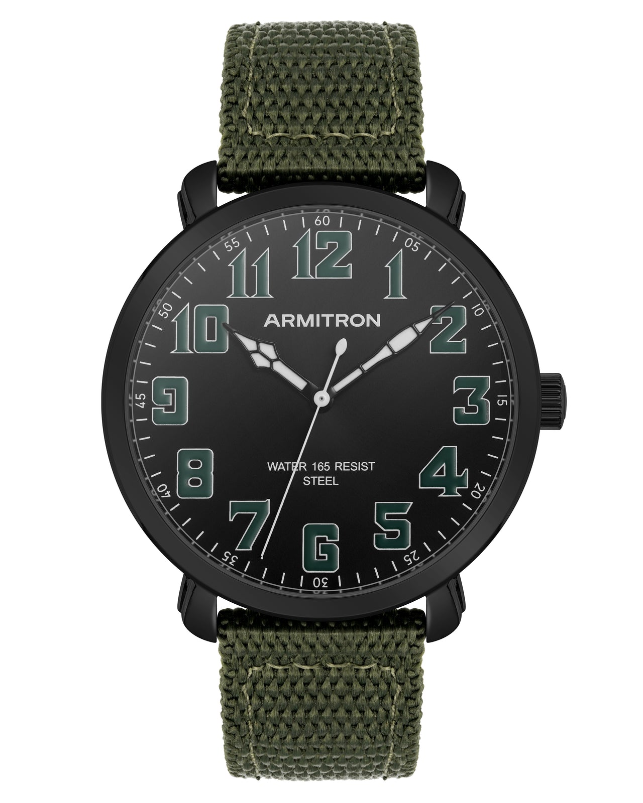 Campbell™ | 42mm, Black-Men-Armitron
