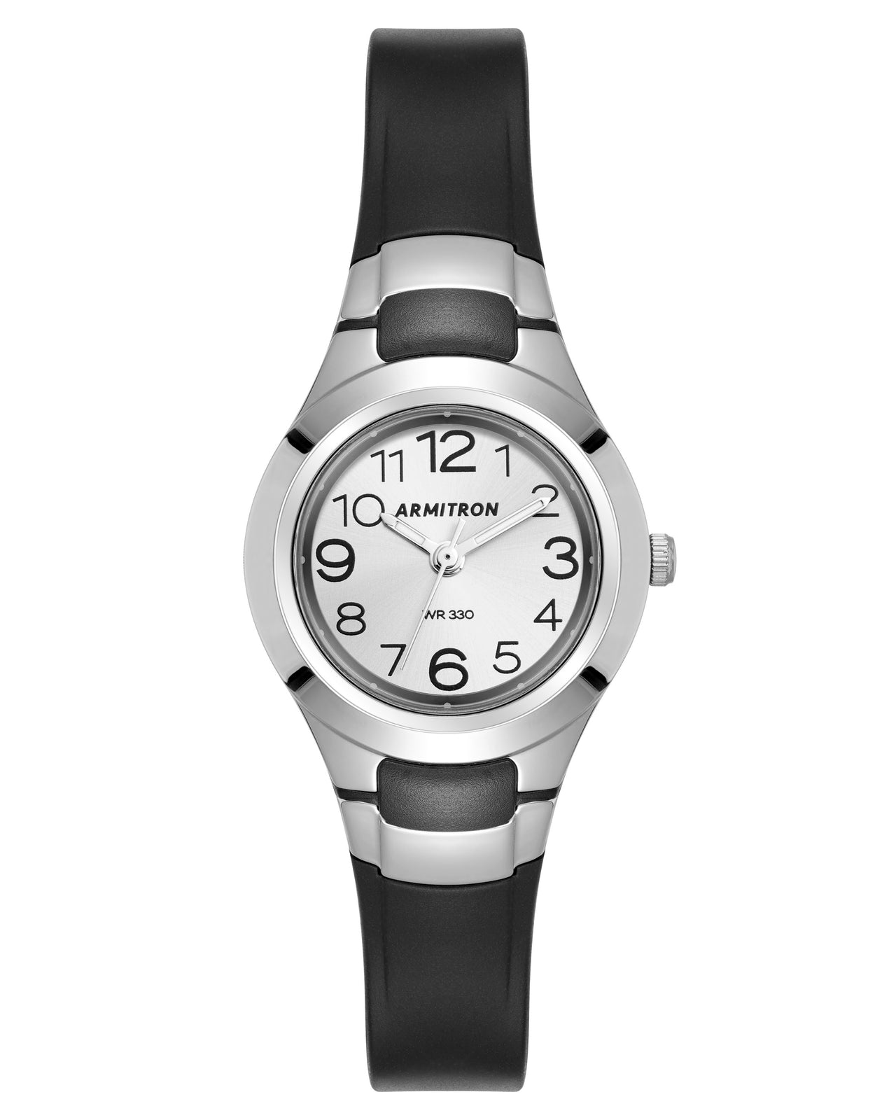 Armitron Sport Women's Easy To Read Resin Strap Watch 25/6418BLK-Armitron
