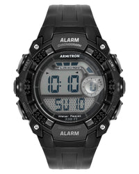 Thumbnail for Armitron Sport Men's Digital Chronograph Resin Strap Watch 40/8209BLK-Armitron