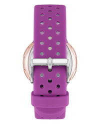Thumbnail for Armitron Sport Women's Digital Chronograph Silicone Strap Watch 40/8423RPL-Armitron