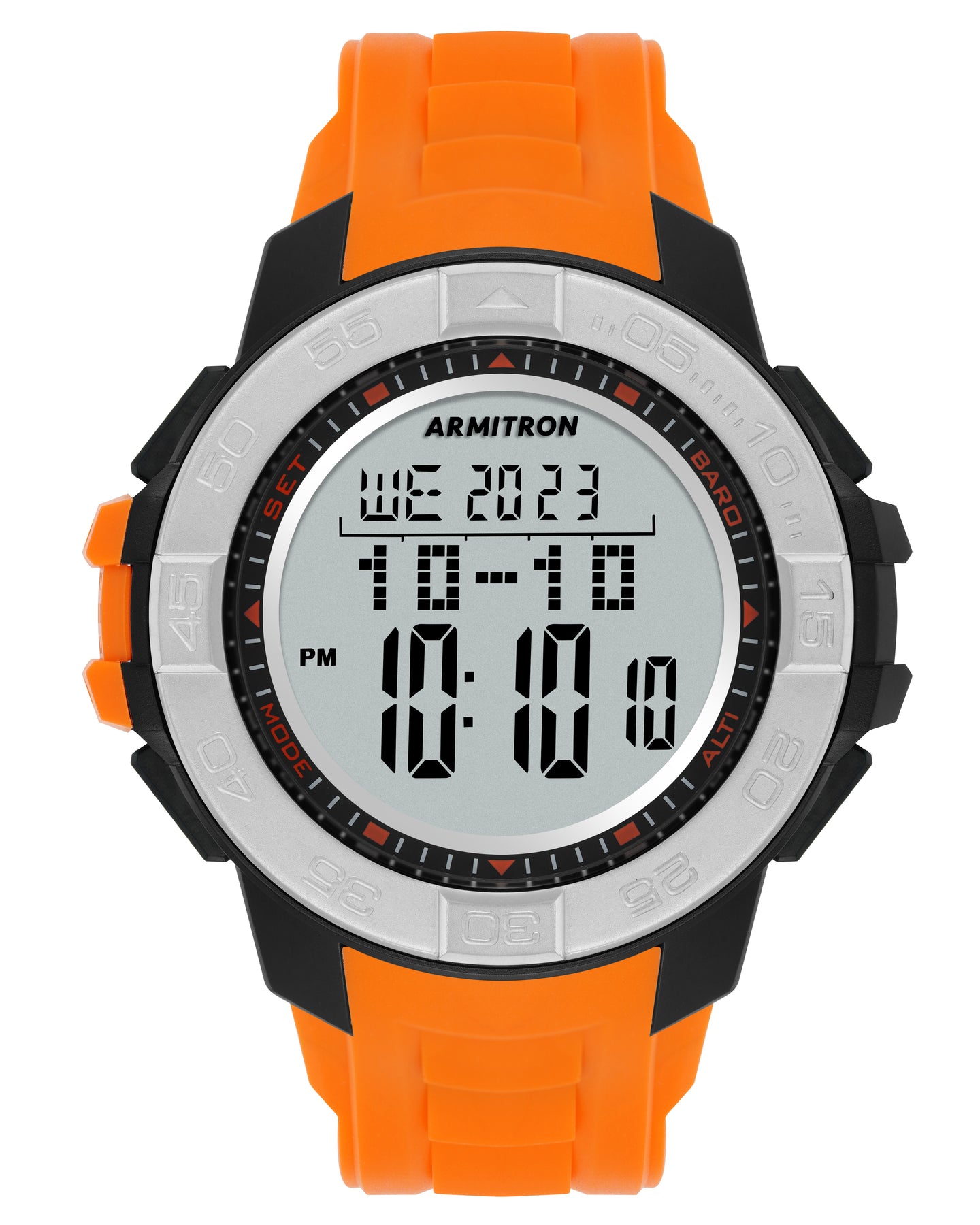 Apex™ | 50mm, Orange | Orange Round Watches – Armitron