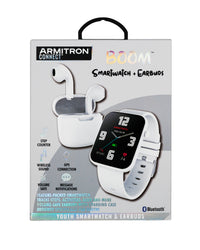 Thumbnail for Armitron Boom Smartwatch and Earbuds™ | White-Smart-Armitron