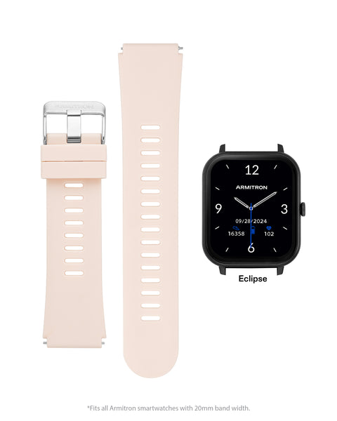 Armitron Connect™ Smooth Silicone Band 20mm Armitron Connect