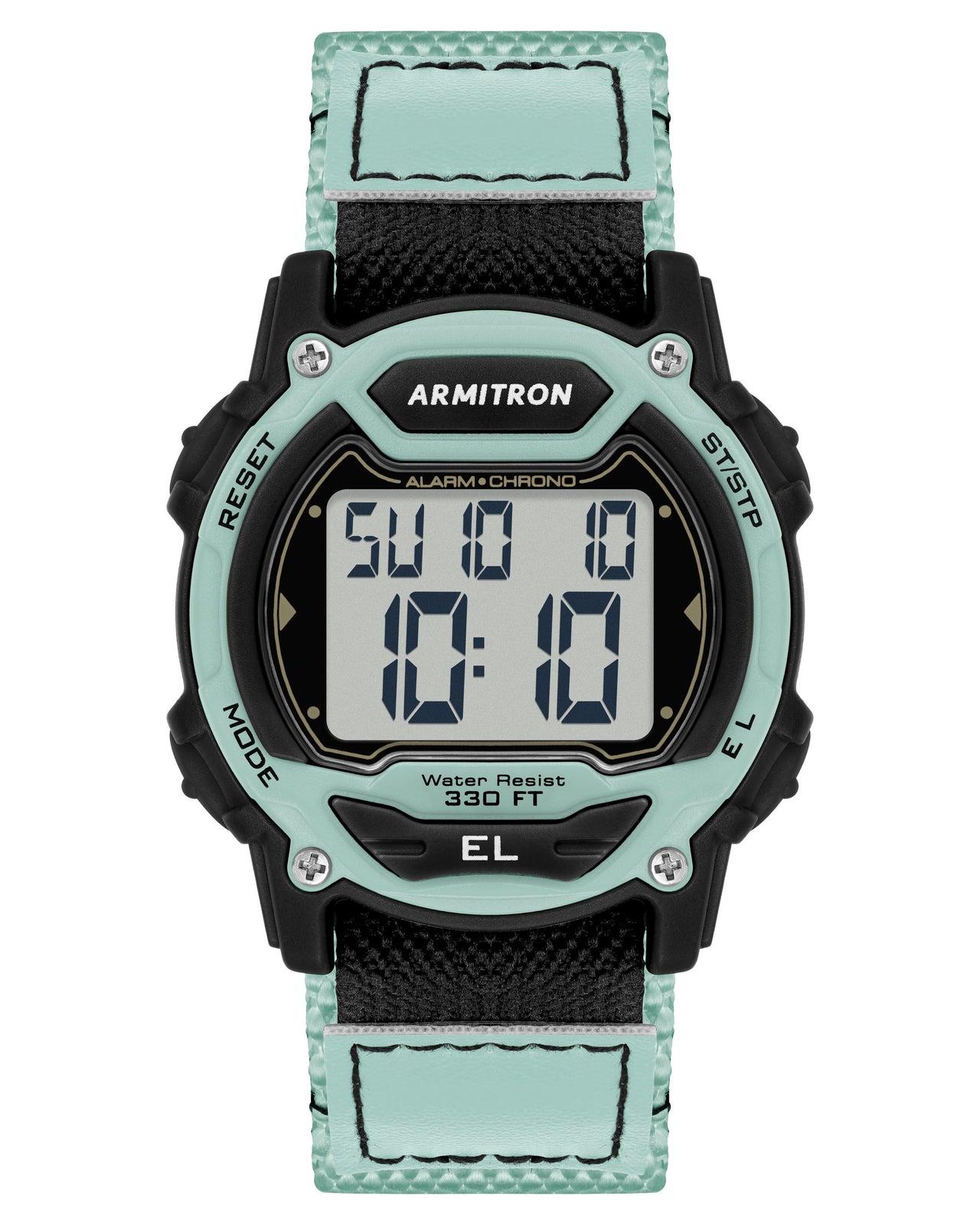 Armitron Sport Unisex Digital Chronograph Nylon Strap Watch 45/7004BMT-Armitron