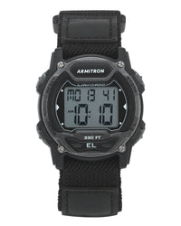 Thumbnail for Armitron Sport Unisex Digital Chronograph Nylon Strap Watch 45/7004GBK-Armitron