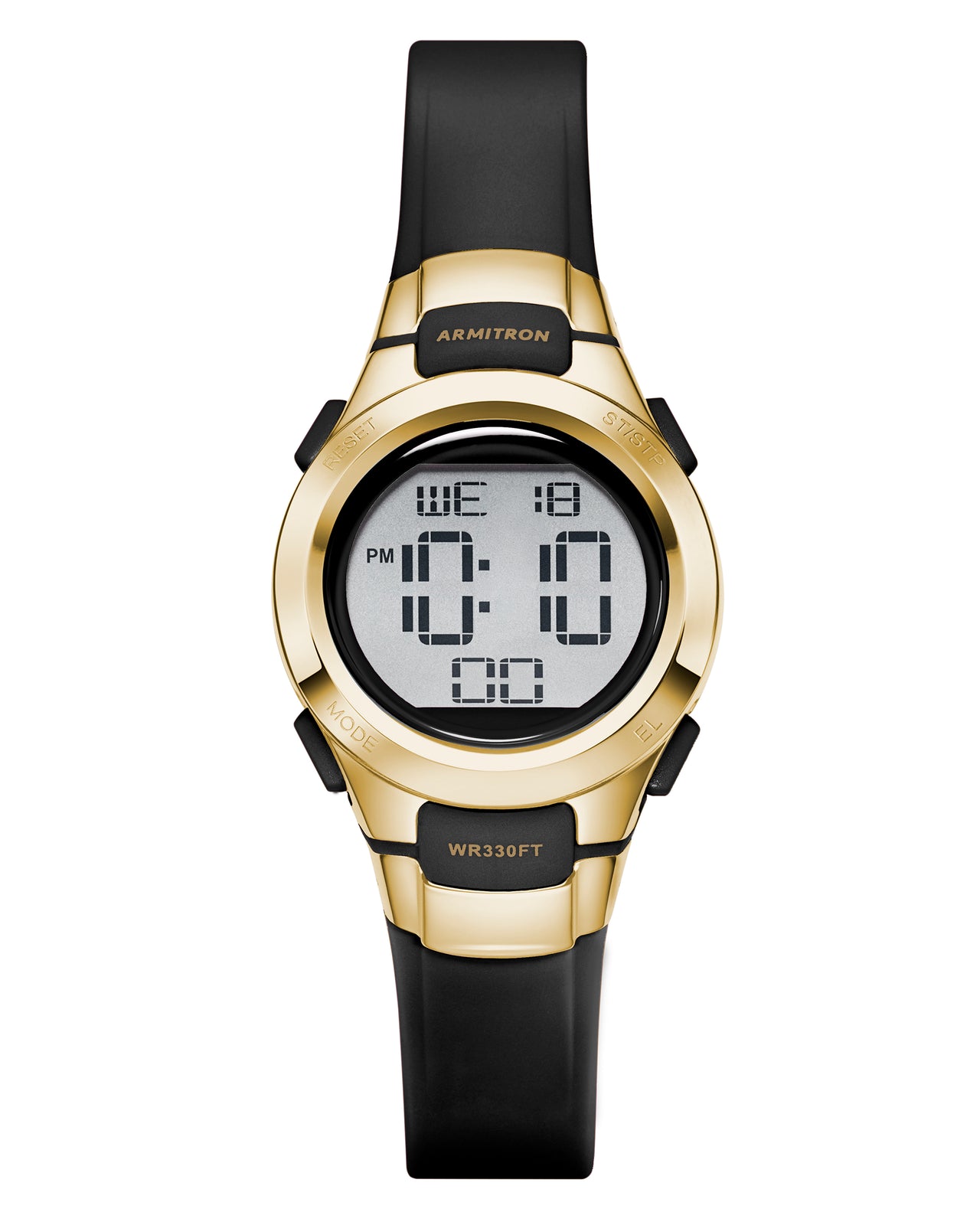 Armitron Sport Women's Digital Chronograph Resin Strap Watch 45/7012GBK-Armitron