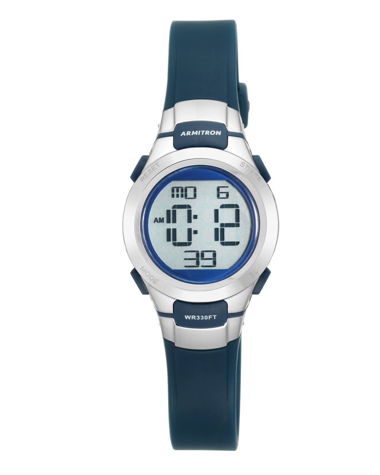 Armitron Sport Women's Digital Chronograph Resin Strap Watch 45/7012NVSV-Armitron