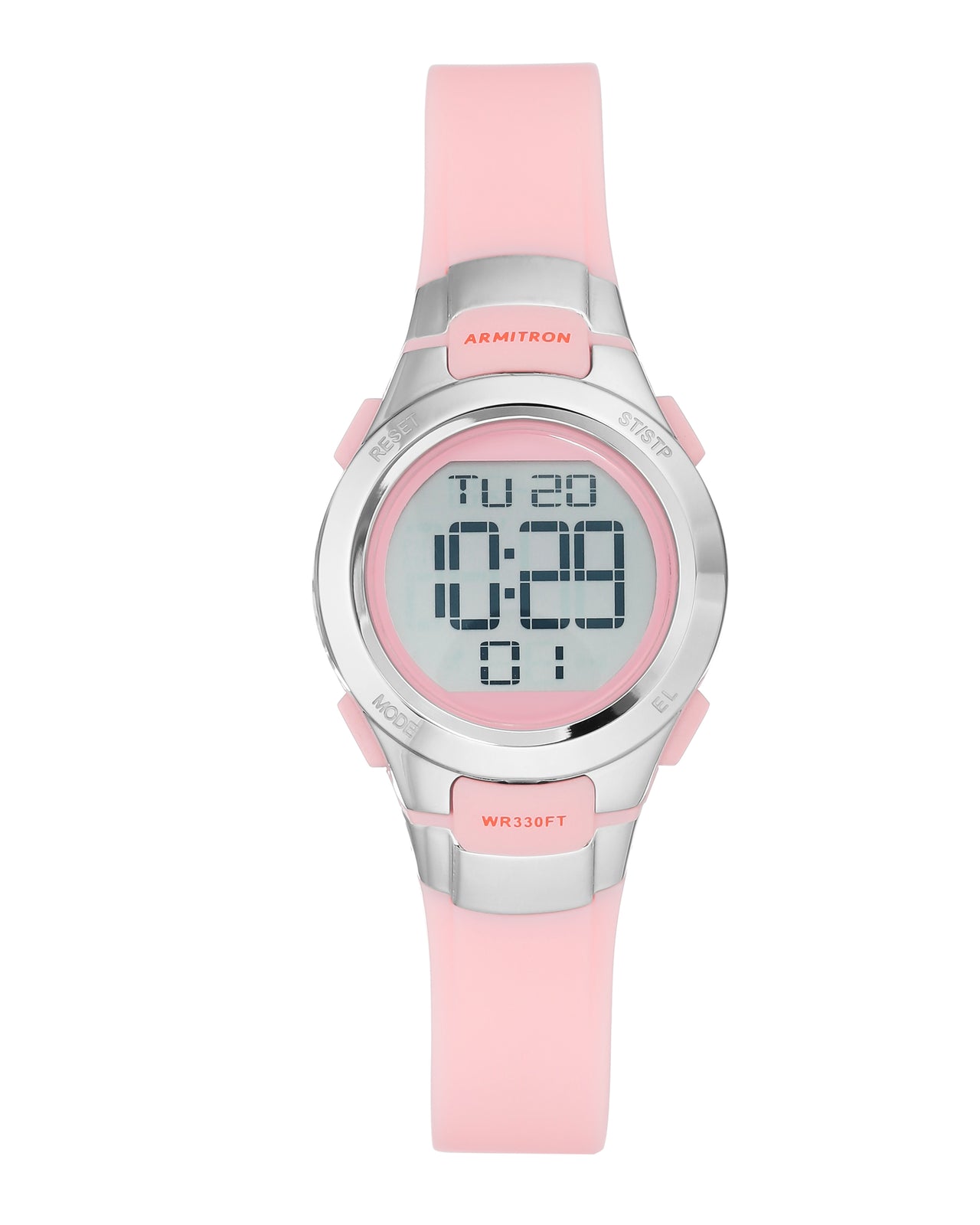 Armitron Sport Women's Digital Chronograph Resin Strap Watch 45/7012PNK-Armitron