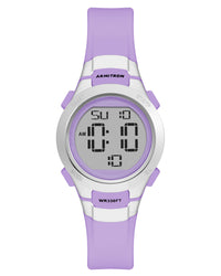 Thumbnail for Armitron Sport Women's Digital Chronograph Resin Strap Watch 45/7012PRSV-Armitron