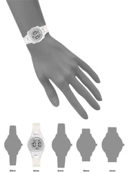 Thumbnail for Armitron Sport Women's Digital Chronograph Resin Strap Watch 45/7012PWT-Armitron
