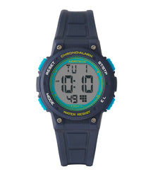 Thumbnail for Armitron Sport Unisex Digital Chronograph Resin Strap Watch 45/7086NVY-Armitron