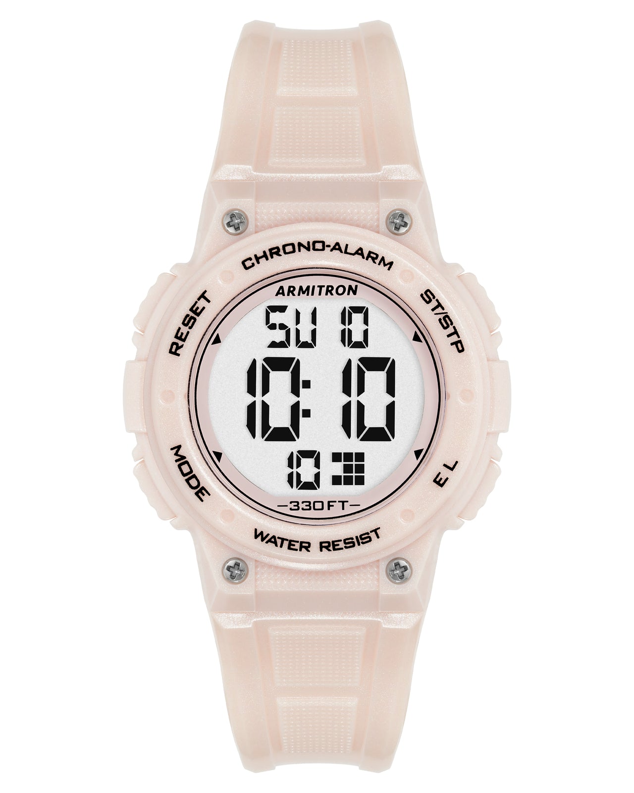 Armitron Digital Resin Watch™ (Day-Date-Month) Light Pink-Armitron