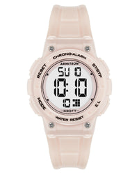 Thumbnail for Armitron Digital Resin Watch™ (Day-Date-Month) Light Pink-Armitron