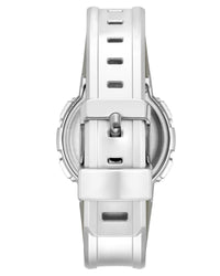 Thumbnail for Armitron Sport Women's Digital Chronograph Resin Strap Watch 45/7086SIL