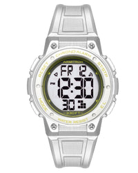 Thumbnail for Armitron Sport Women's Digital Chronograph Resin Strap Watch 45/7086SIL