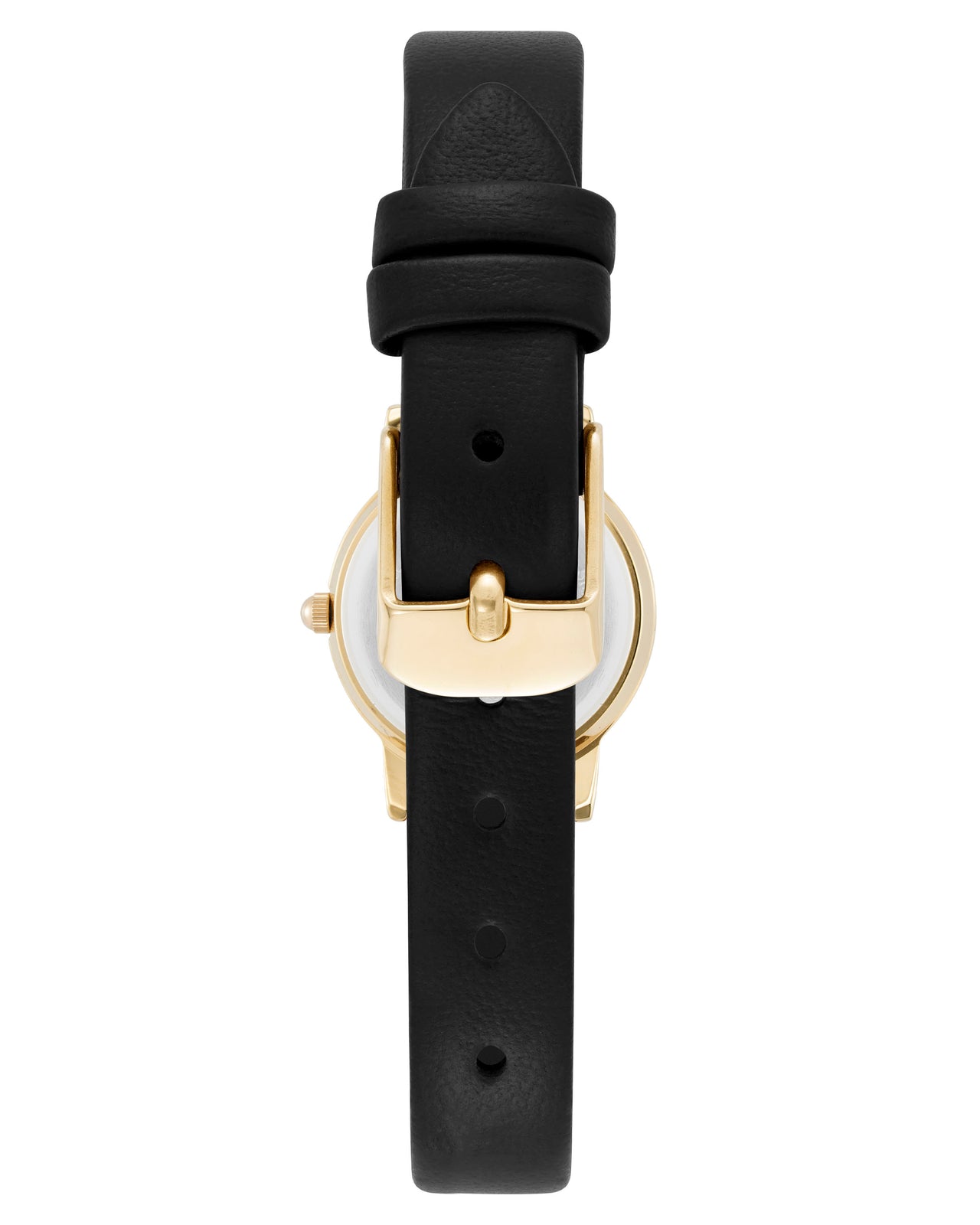Armitron Women's Genuine Diamond Dial Leather Strap Watch 75/2447BLK-Armitron