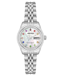 Thumbnail for Armitron Women's Day/Date Crystal Accented Dial Bracelet Watch 75/2475MPSR-Armitron