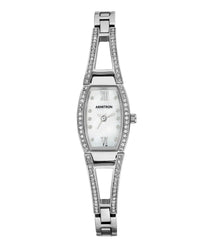 Thumbnail for Armitron Women's Swarovski Crystal Accented Bangle Watch 75/3531MPSV-Armitron