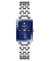 Thumbnail for Armitron Women's Genuine Diamond Dial Bracelet Watch 75/5769BLSV-Armitron
