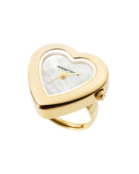 Thumbnail for Heart Ring™ | 22mm, Gold, Mother-of-Pearl-Accessories-Armitron