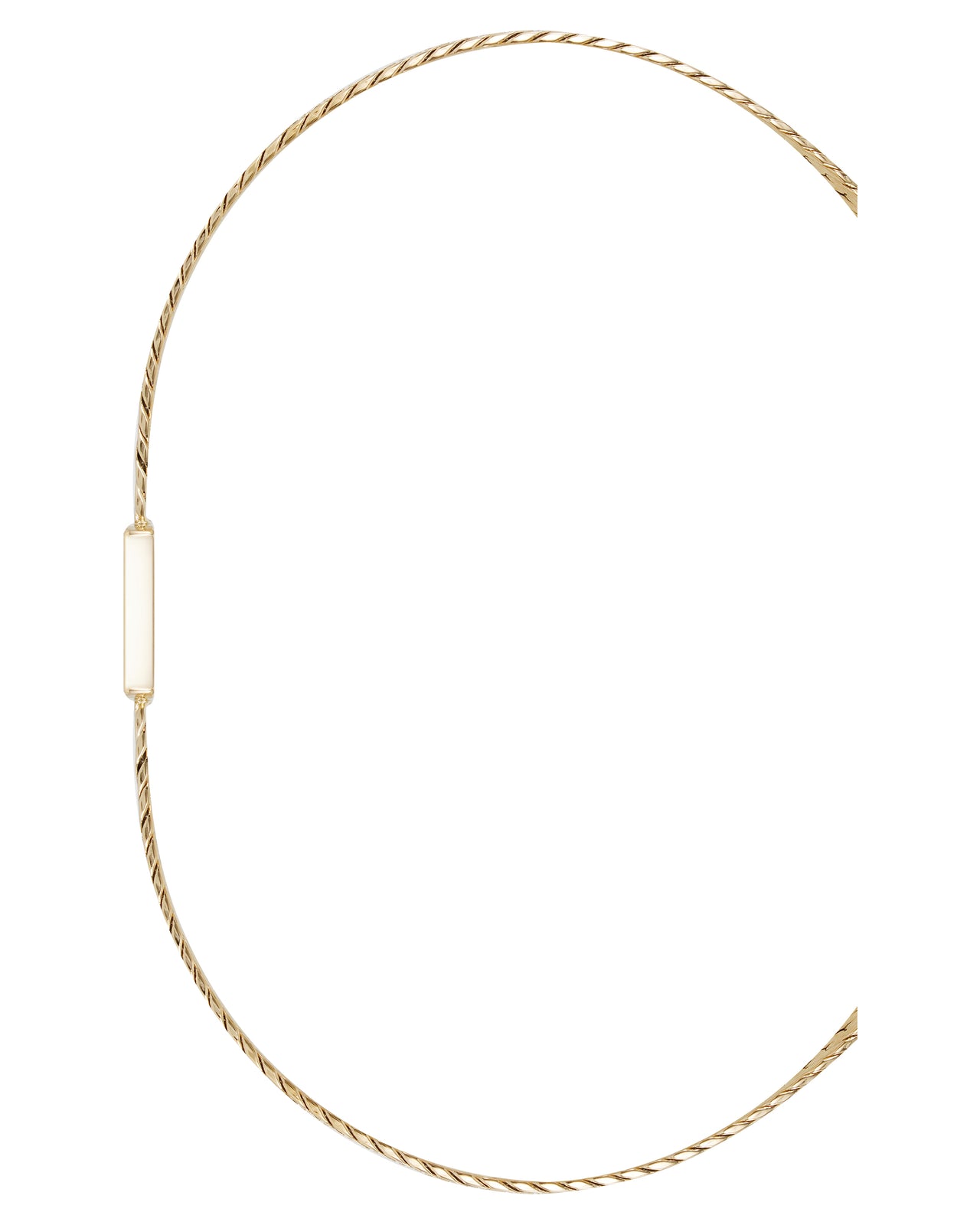 Herringbone & Logo Bracelet™ | Gold-Accessories-Armitron