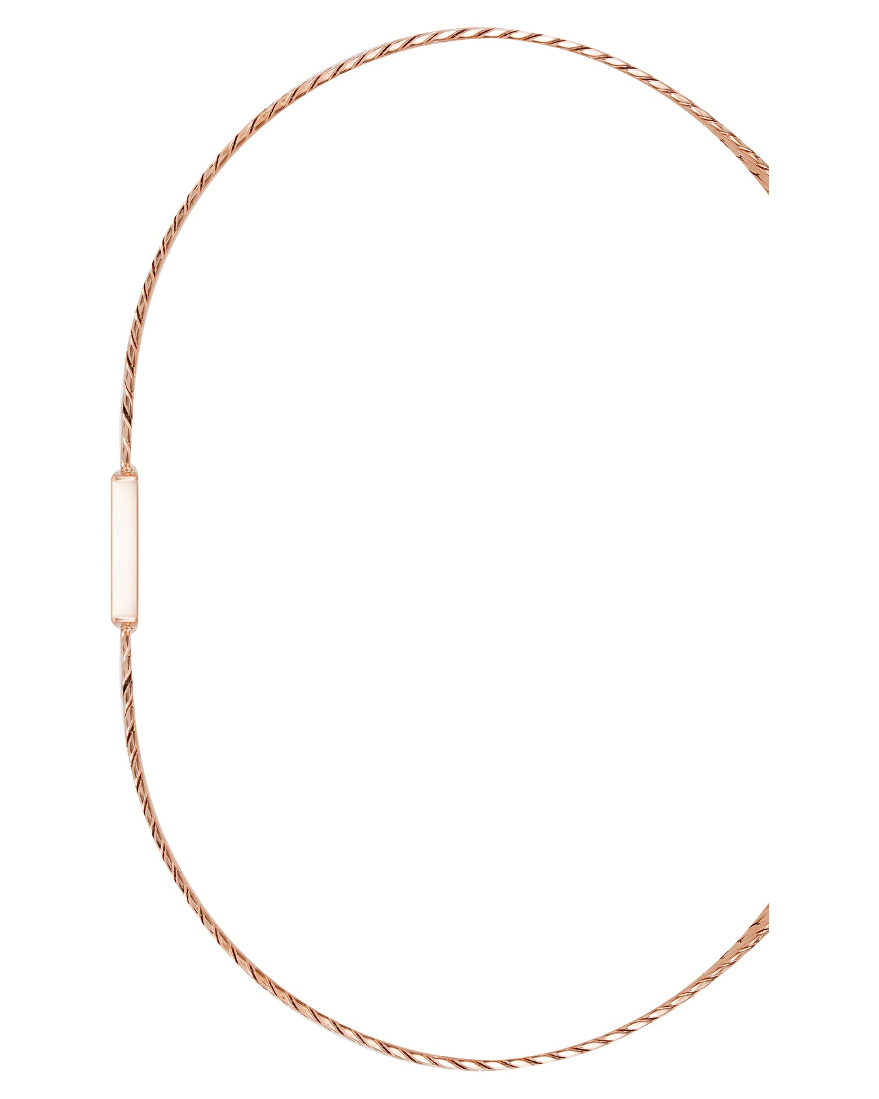 Herringbone & Logo Bracelet™ | Rose Gold-Accessories-Armitron
